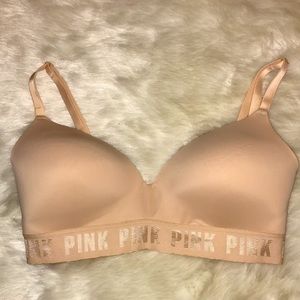 PINK Padded Push Up Bra